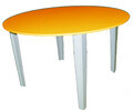 WoodyGoody Art. 52912 Krāsains apaļš galds, 100 cm