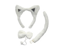 4KIDS - white ears of hare 293044 (orange)