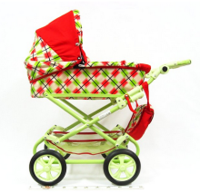 Wokke Pram Doll Stroller Daria Классическая коляска для куклы с сумкой