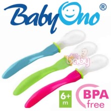 BabyOno - silicone spoon 253
