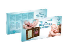 Art for baby Art.55575 Hand and Foot  Print Frame with memory prints