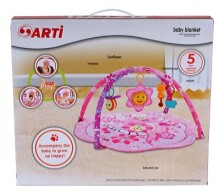 Arti Education Mat 8817062 Pink Flower Развивающий коврик с игрушками