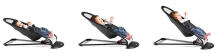 Babybjorn Bliss Bouncer Balance Cotton Art.006015 Midnight Blue Šūpuļkrēsliņš