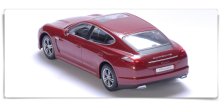 „MJX R / C Technic“ radijo bangomis valdoma mašina „Porsche Panamera“ raudona skalė 1:14