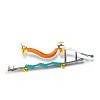 „Mattel W2104 HOT WHEELS“ sieninis takelis „Basic Stunt Machine Track“