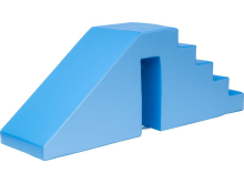 002714 Laiptai-čiuožykla putplasčio baseinui h 80 x 210 xh 60 cm
