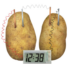 4M EKO Zeagar Potato Clock 00-03275 Набор для юного познавателя Картофельные часы