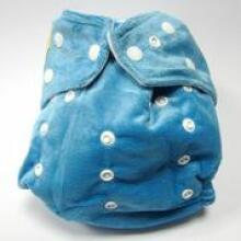 DudeyBaba Minky Bamboo Blue