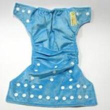 DudeyBaba Minky Bamboo Blue