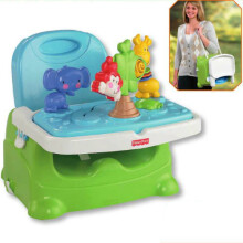 Fisher Price Busy Baby Booster Discover n' Grow Art. X6835 Interaktīvais krēsliņš mazuļiem ēšanai vai rotaļām