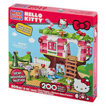 „Mega Block“ „Hello Kitty“ namas medyje 10931