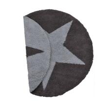 Reversible Star Lino-Gris Oscuro/ Linen-Dark Grey