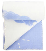 Art. 1795 Natural Merino wool baby quilt 70x90cm