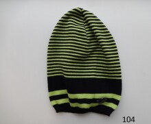 LENNE '14 - Potter art.14282 (52-56 cm) Knitted cap Вязанная детская хлопковая шапка на завязочках, цвет 104