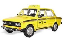 „Autotime“ kolekcija 11469W Vaikiškas automobilis, LADA 2106, mastelis 1:34, taksi