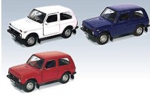 „Autotime“ kolekcija 6205W-EU Vaikų automobilis, LADA 4x4, mastelis 1:34
