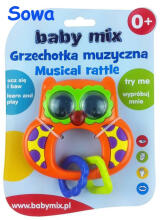 BabyMix Musical Rattle Art.KP-0684A