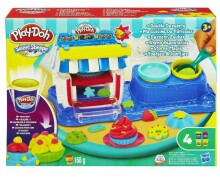 Hasbro Play-Doh Art.A5013 Плей-До Игровой набор пластилина двойные десерты 