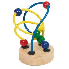 Goki Mini Bead Art.VG59994  Attīstoša koka rotaļlieta