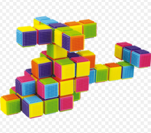 Blocks Intelligence Art.U902C Конструктор строительные кубики (35шт.) 
