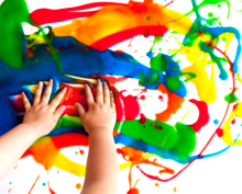 Colorino Kids Art.18395  10 gb. Pirkstu krāsu komplekts