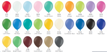 „Belbal“ aukštos kokybės balionai iš latekso balionų 1 vnt.