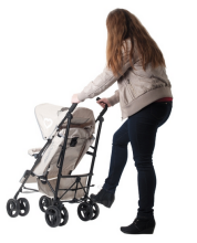 Britton Shopper Art.B2428 Raspberry Stroller