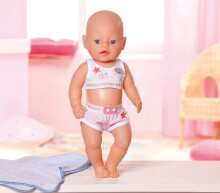 Kūdikio gimimo menas. 818077C Apatiniai lėlės drabužiai