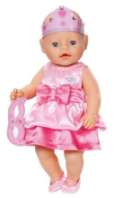 Baby Born Art. 818329 Princeses apģērbs ar tiāru, 43 cm
