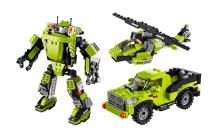 Lego Creator 31007L Power Mech 3 in 1 Robots-Helikopters-Mašina
