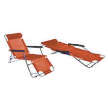 Furnide Deckchair 1257 Раскладное кресло для отдыха, загара