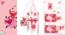 Djeco Art.04385 Farandole Ready-To-Send Mobile