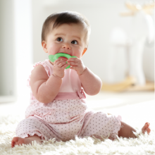 Munchkin 11480 Middle Teeth Teether Stage 2 green