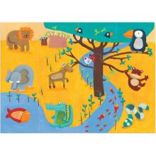 Djeco DJ07118 Puzzle Tactilo