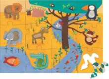 Djeco DJ07118 Puzzle Tactilo