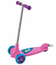 Kixi Scribble Pink Детский трёхколёсный самокат / скутер с мелками