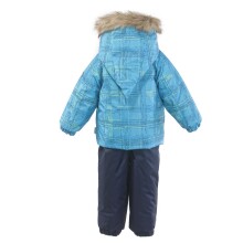 Huppa '15 Avery Check 4178CW Утепленный комплект термо куртка + штаны [раздельный комбинезон] для малышей, цвет 376 