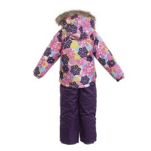 Huppa '15 Winter 4148CW00  Утепленный комплект термо куртка + штаны [раздельный комбинезон] для малышей, цвет 709 (размер 134)