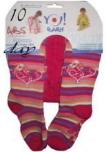Yo!Baby Art.RA-18 Crawling tights Frote Girls