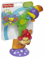 Fisher Price Rainforest Twist Spin Suction Toy Art. L2175 Grabulis 'Karuselis'