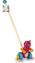 Oops Cat 17004.21 Jerry Деревянная красочная высококачественная игрушка толкалка Котик