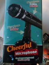 „Edu Fun Toys Cheerful 43522“ vaikų mikrofonas su stovu