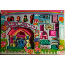 „4KIDS“ 8046 straipsnis „Happy Family Home Doll house“