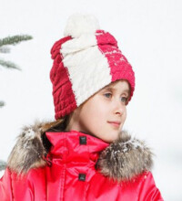 Lenne'15 Knitted Hat Riia Art.14392/187 Теплая вязанная шапочка для деток