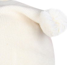 Huppa'15 Coco 8507AW / 083 kūdikių megztas žieminių kepurių gaubtas su medvilniniu pamušalu (dydis XS)