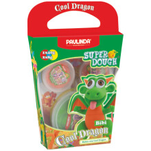 „Paulinda Super Dough Cool Dragon Bibi“ 081378-1 Itin lengvas ir malonus plastilino „Dragon“