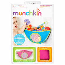 Munchkin Art. 011033 Bath Corner Organiser Rotaļlietas kabata vannas istabai