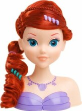 „Disney Princess“ undinės stiliaus galvutė 87110 su priedais