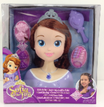 „Disney Princess Sofia“ stiliaus galvutė 87190 „Head“ su priedais „Sofia“