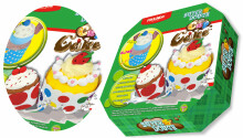 Paulinda Super Dough Cream Cup Cake Art.081276-1 Īpaši viegls un patīkams plastilīns Kūka